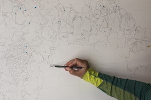 Visita la sección Procesos de la Galería Detalle Proceso La Viña cuadro pintura dibujo acuarela de Jaime M Arribas