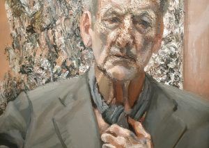 Cuadro de Lucian Freud, foto de Jaime M Arribas